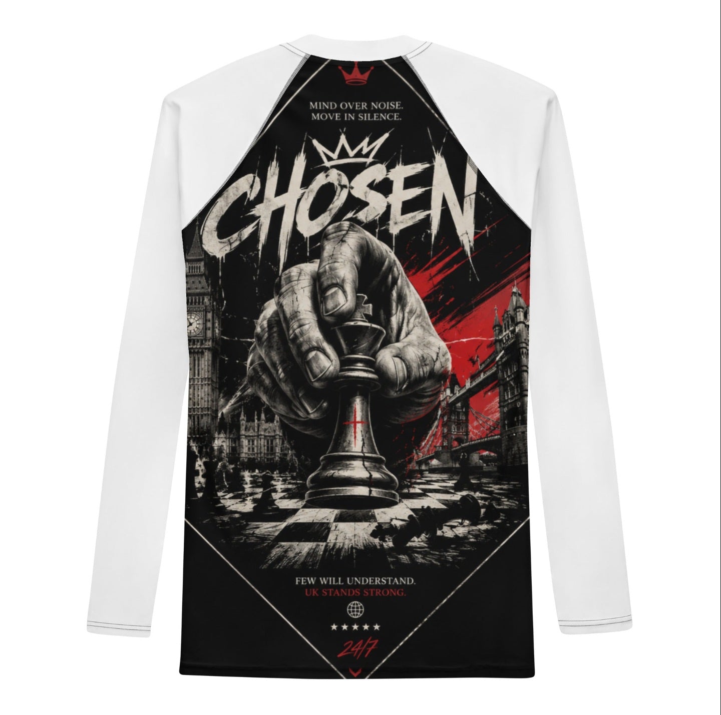 Men's Rash Guard front and back